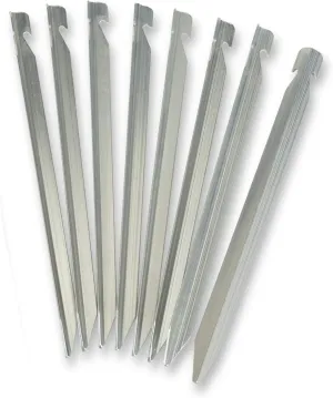 Mountainsmith Tent Stakes (8 Pack), Tent Stakes - Charcoal Grey