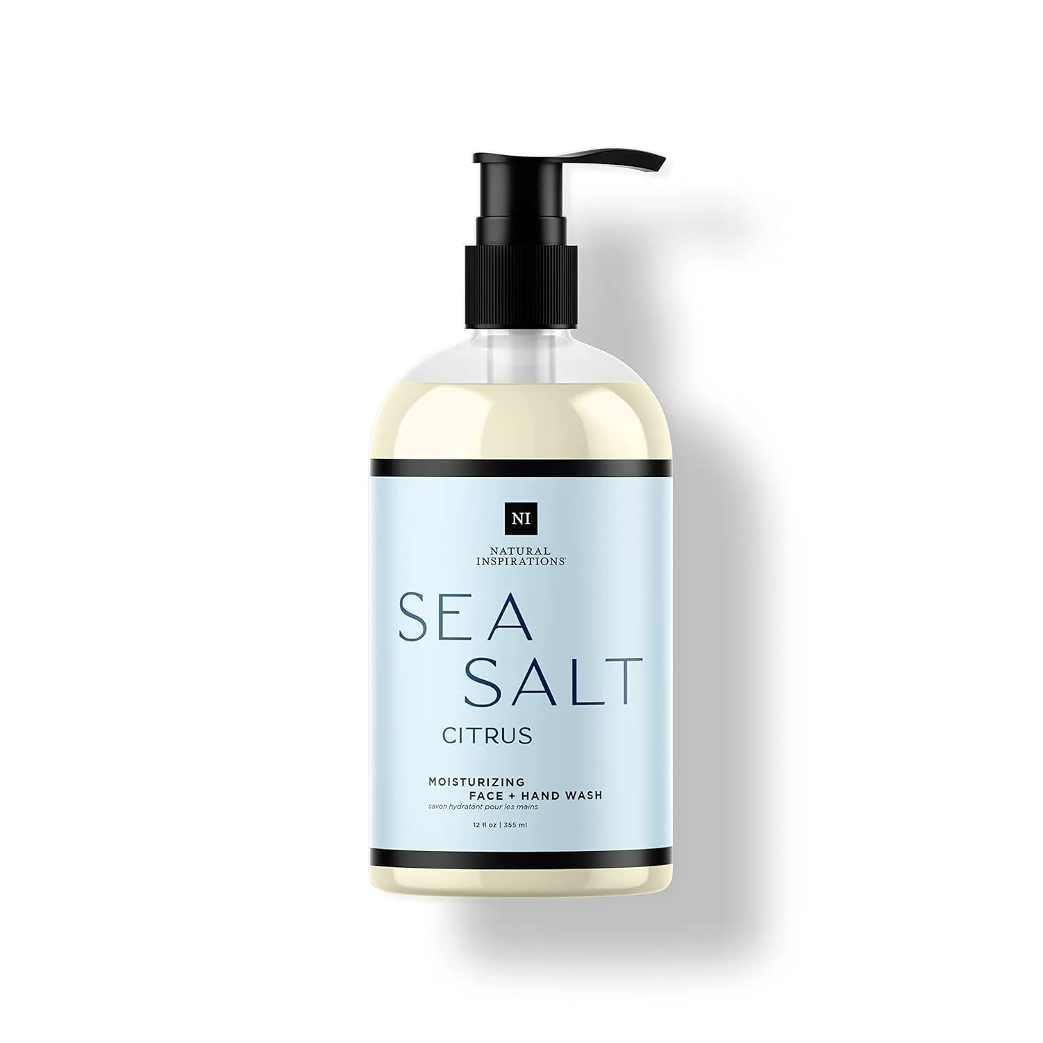 Natural Inspirations Sea Salt Citrus Moisturizing Hand   Face Wash 12oz