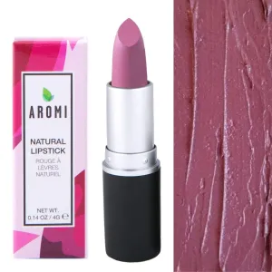 Natural Lipstick | Pink Mauve Lipstick, Vegan, Cruelty-free Beauty, Handcrafted, Small Batch, Dye-free, Palm-free (Ash Rose)