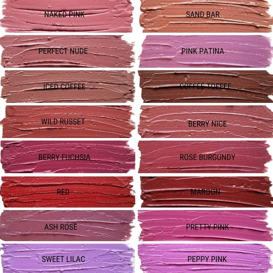 Natural Lipstick | Pink Mauve Lipstick, Vegan, Cruelty-free Beauty, Handcrafted, Small Batch, Dye-free, Palm-free (Ash Rose)