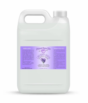 Natural Born Oils Lavender Water, 1 Gallon, Organic, Hydrosol, Calming Essence, Skin Balancing, Hair and Scalp Care