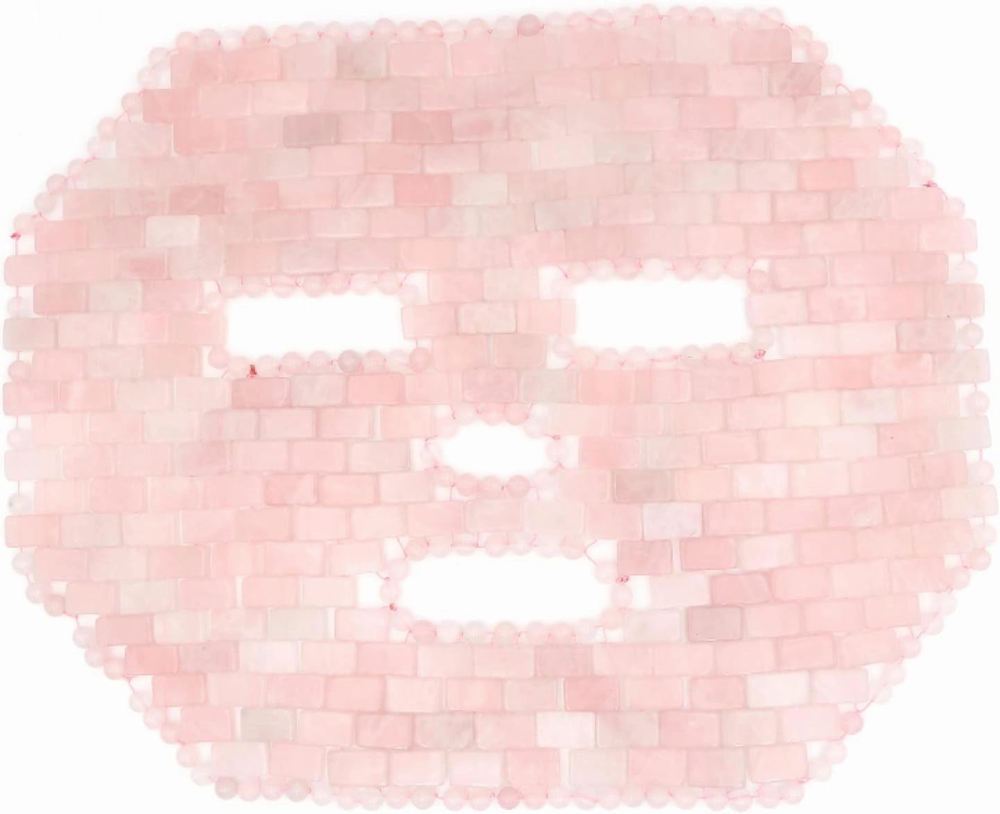 Natural Crystal Stone Sleep Face Mask Removal Rose Quartz Facial Massager,Rose Quartz