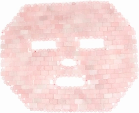 Natural Crystal Stone Sleep Face Mask Removal Rose Quartz Facial Massager,Rose Quartz