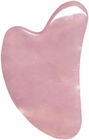 Natural Gouache Scraper Jade Roller Rose Quartz Massage Roller Gouache Scraper Pink Crystal Facial Scraper Jade Facial Roller,Type I