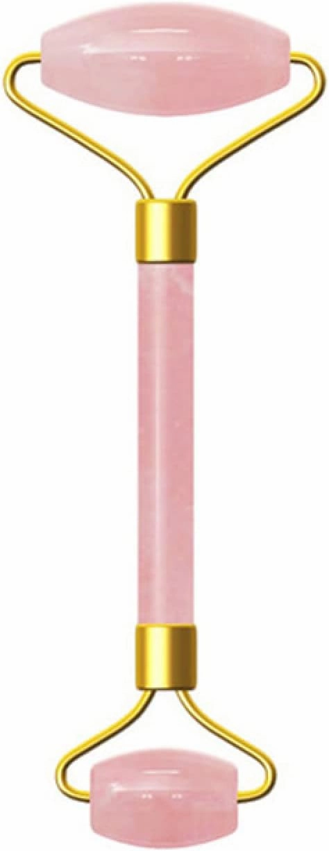Natural Gouache Scraper Jade Roller Rose Quartz Massage Roller Gouache Scraper Pink Crystal Facial Scraper Jade Facial Roller,Type J