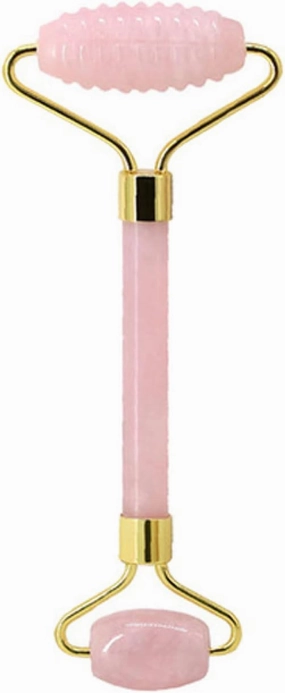 Natural Gouache Scraper Jade Roller Rose Quartz Massage Roller Gouache Scraper Pink Crystal Facial Scraper Jade Facial Roller,Type K
