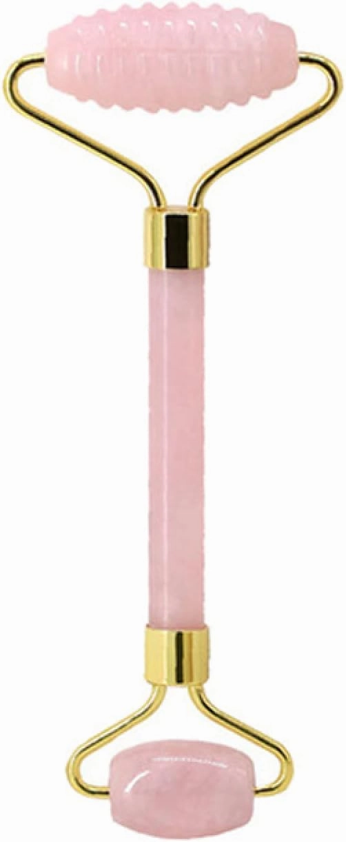 Natural Gouache Scraper Jade Roller Rose Quartz Massage Roller Gouache Scraper Pink Crystal Facial Scraper Jade Facial Roller,Type K