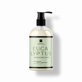 Natural Inspirations Eucalyptus Rosemary Mint Moisturizing Hand   Face Wash 12oz