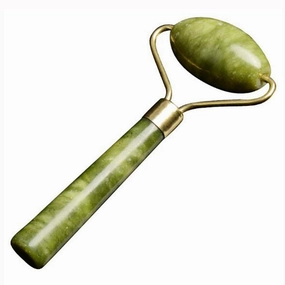 Natural Serpentine-Jade Roller - Facial Skin Massager For Slimming Firming Reduce Wrinkles and Skin Rejuvenate Skin Care Tool (2)