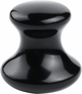 Natural Stone Guasha Massage Gouache Scraper For Face Jade Roller Massager Set Black Obsidian Gua Sha Board Facial Tool,type 8