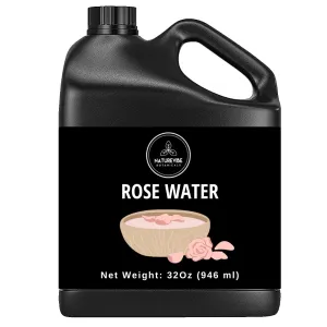 Naturevibe Botanicals Rose Water 32 Ounces | 100% Pure and Natural | Great for Skin Care and Hair Care