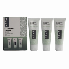 NENA Facial Cleanser 2 1 Promo Pack Buy 2, Get 1 Free for All Skin Types - EWG Verified - Gentle and Natural Liquid