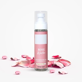 New Rose Water Face Mist for Hydrated Skin | Shatapatri Jal for Glowing Skin | Steam Distilled | Toner | Tighten Open Pores | for Skin and Hair - 100 ML (100 ml)