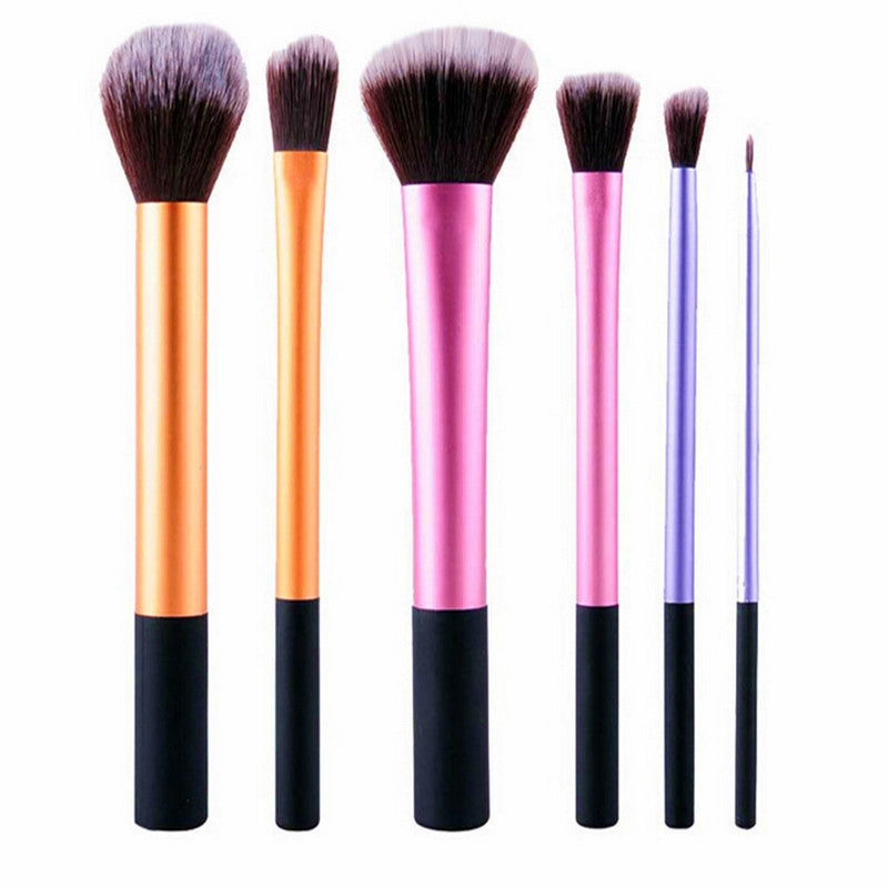 NEW Techniqueing 6-7 Pcs Makeup Brushes Set Synthetic Hair Make Up Brushes Tools Cosmetic Foundation Brush Kits