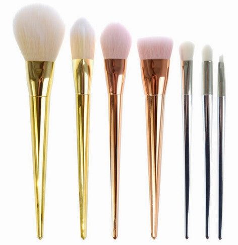 NEW Techniqueing 6-7 Pcs Makeup Brushes Set Synthetic Hair Make Up Brushes Tools Cosmetic Foundation Brush Kits