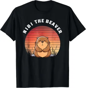 Nibi The Diva Beaver, Wild, Cute and Free T-Shirt