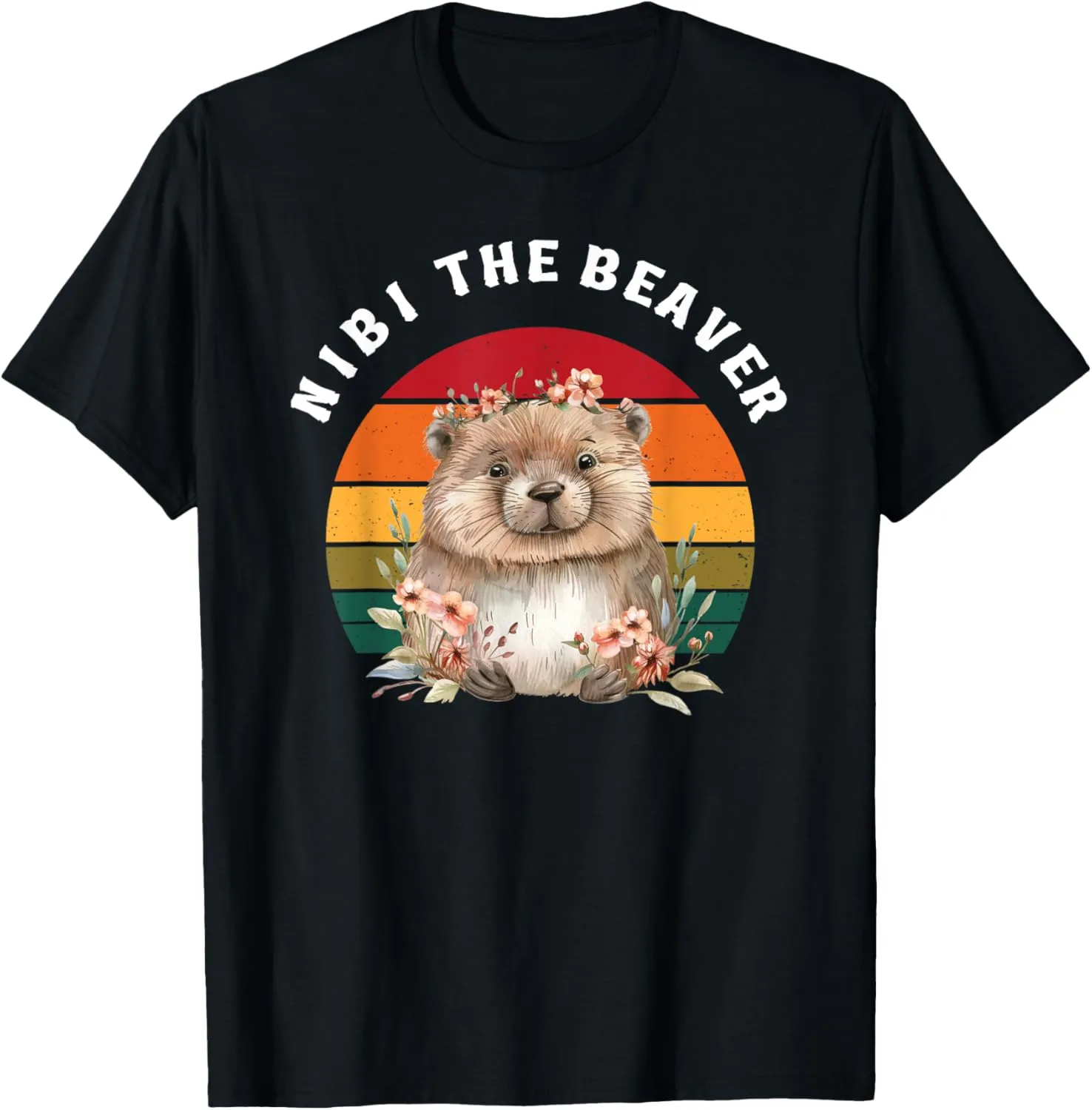Nibi The Diva Beaver, Wild, Cute and Free T-Shirt