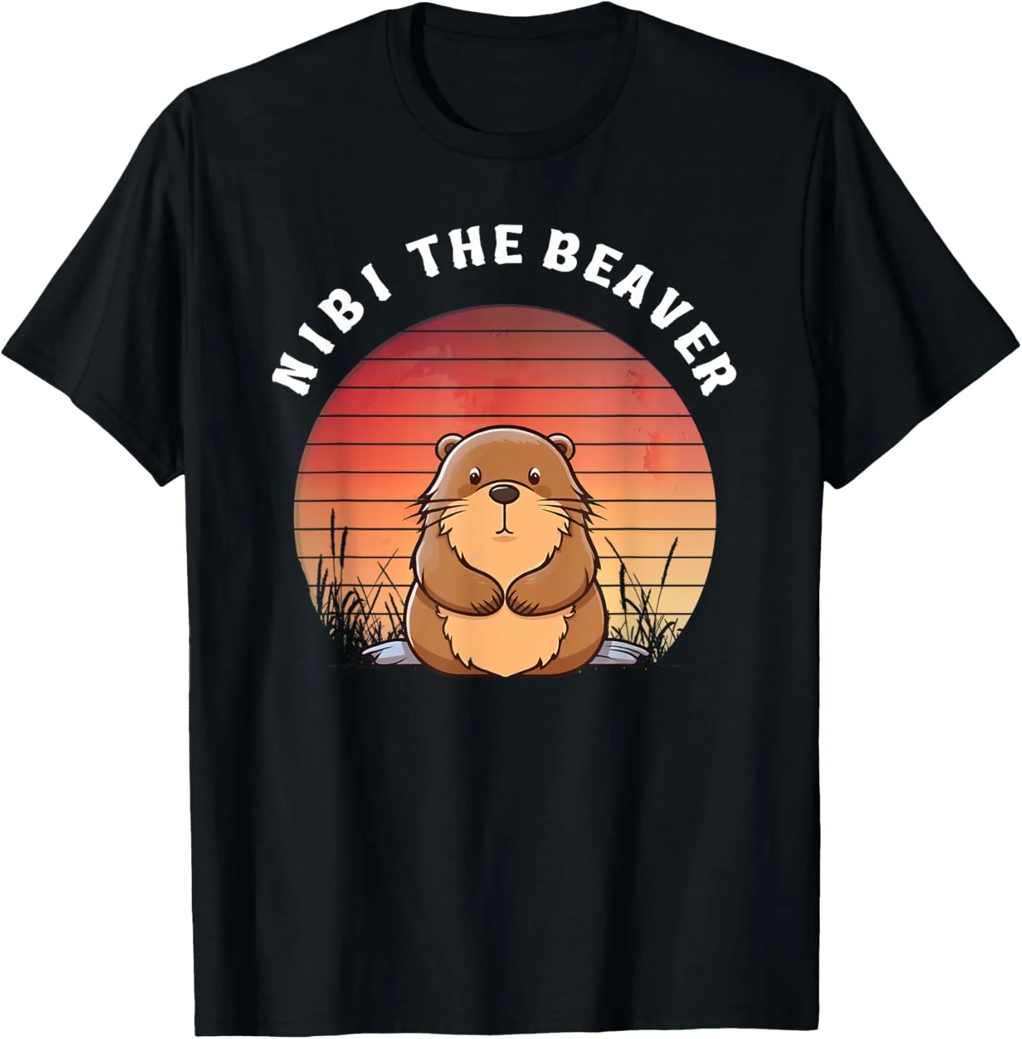 Nibi The Diva Beaver, Wild, Cute and Free T-Shirt