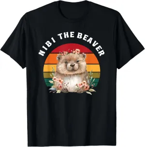 Nibi The Diva Beaver, Wild, Cute and Free T-Shirt