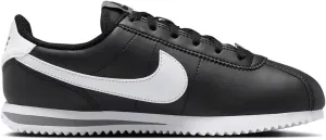 Nike Cortez Big Kids' Shoes (DM0950-001, Black/Cool Grey/White) Size 7