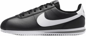 Nike Cortez Big Kids' Shoes (DM0950-001, Black/Cool Grey/White) Size 1