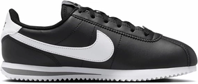 Nike Cortez Big Kids' Shoes (DM0950-001, Black/Cool Grey/White) Size 5.5