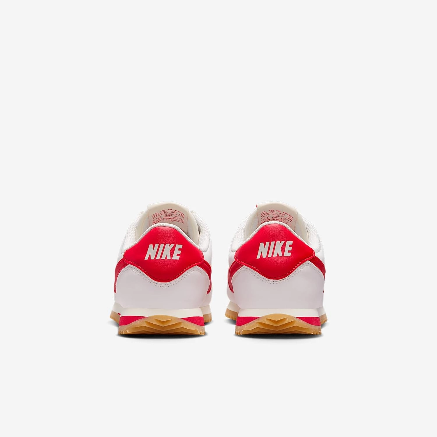 Nike Cortez Big Kids' Shoes (DM0950-113, Sail/Gum Yellow/University Red)