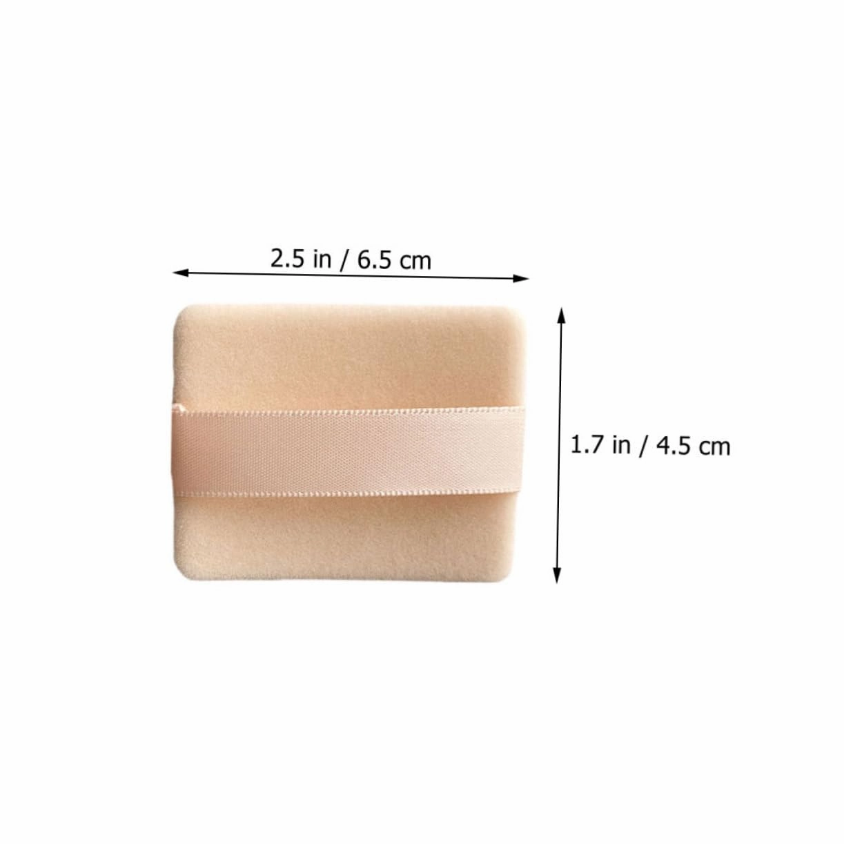 NOLITOY 30pcs Fluffy Powder Puff for Loose and Mineral Makeup Soft Synthetic Sponge Applicator with Strap for Even Application for Powder