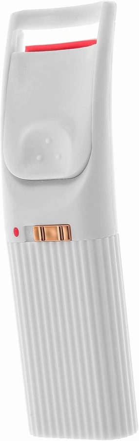 NOLITOY 4pcs Heated Eyelash Curler Natural Heated Lash Tool for Curling Compact Portable Design for to Use for Beginners Professionals Battery