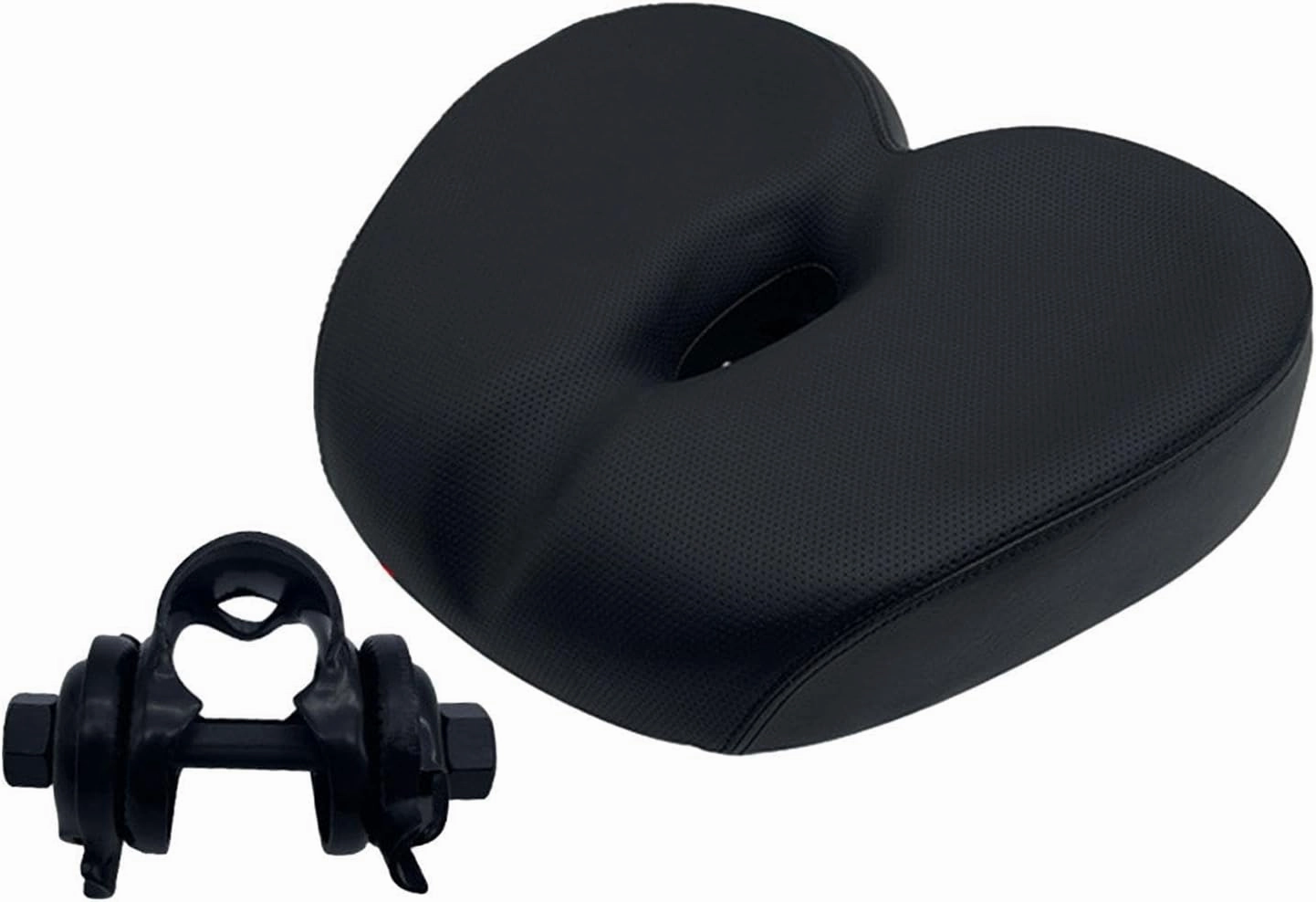 Noseless Bike Seat Cushion Cycling Cushion Pad Wide Wear Resistant Bicycle Seat Cushion for Electric Bike Cycling Accessories