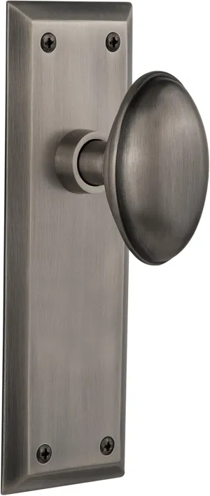 Nostalgic Warehouse New York Plate & Homestead Door Knob