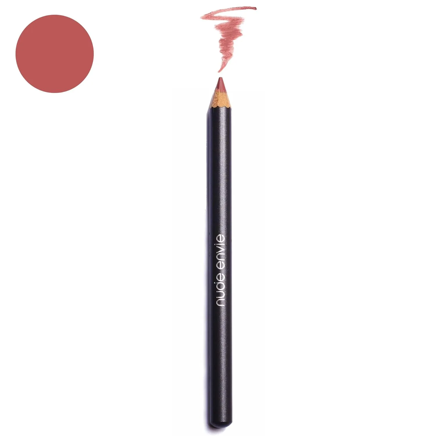 nude envie - Lip Liner - Smooth, Precise & Easy Application - Pigmented, Long-Lasting Lip Pencil - Add Definition - Prevents Feathering - Sharpenable - Vegan, Paraben-Free & Cruelty-Free - Classy