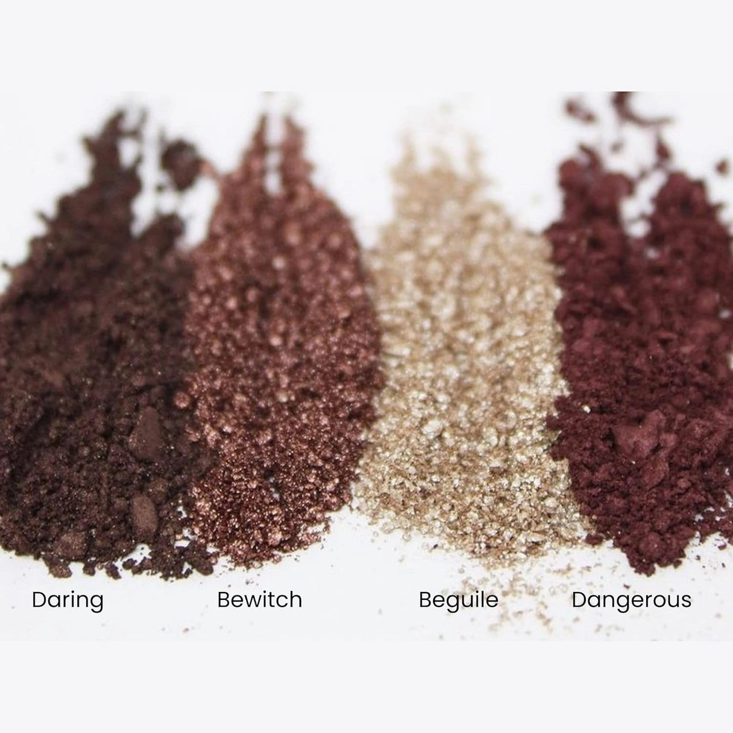 nude envie - Eye Shadow - Velvety Texture & Easy Application - Pigmented Long-Lasting Shimmer Finish - Blendable - Mirror Compact - Single Eye Shadow - Vegan, Paraben-Free & Cruelty-Free - Bewitch