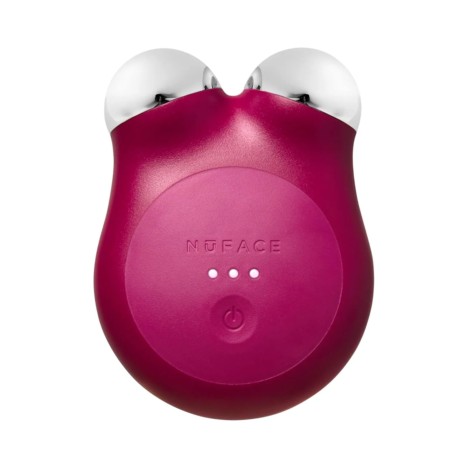 NuFACE MINI  Microcurrent Facial Device Kit - Limited Edition FDA Cleared Face Massager Device   Microcurrent Gel Activator & Applicator Brush - Velvet Rose