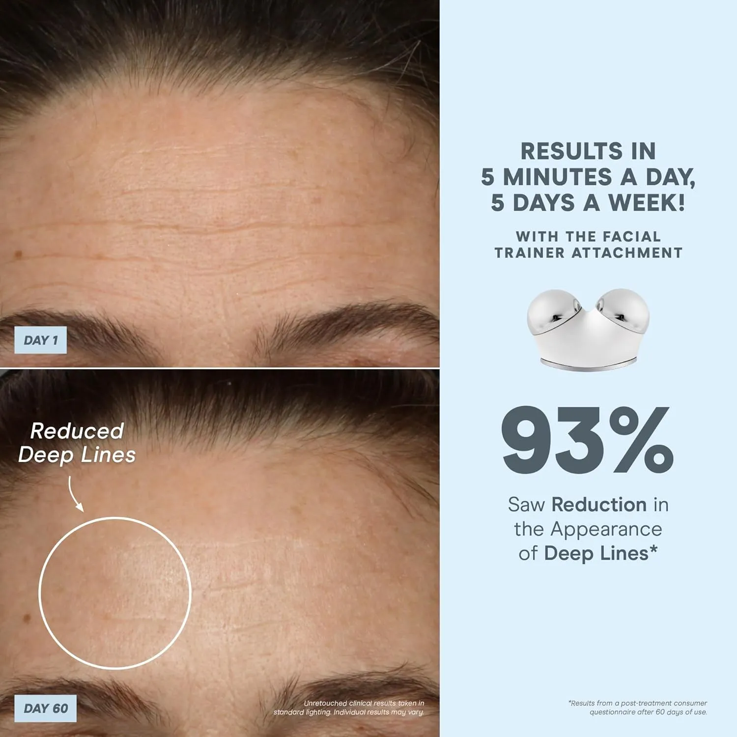 NuFACE Trinity  Microcurrent Facial Device Kit - FDA Cleared Face Sculpting & Neck Tightening Device to Contour Cheeks & Brows   Microcurrent Gel Activator & Silk Creme - Sandy Rose