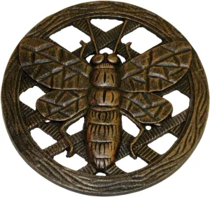 Oakland Living Stepping Stone, Bee, Antique Bronze