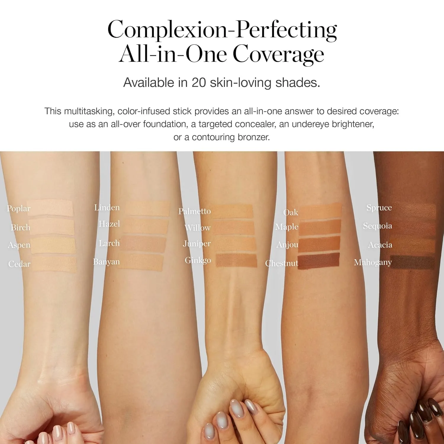 Ogee Sculpted Complexion Foundation Stick (Banyan 3.0W - Medium Light, Golden Undertones) Full Coverage Foundation Makeup - Instantly Balance & Even Complexion - 70% Organic Ingredients