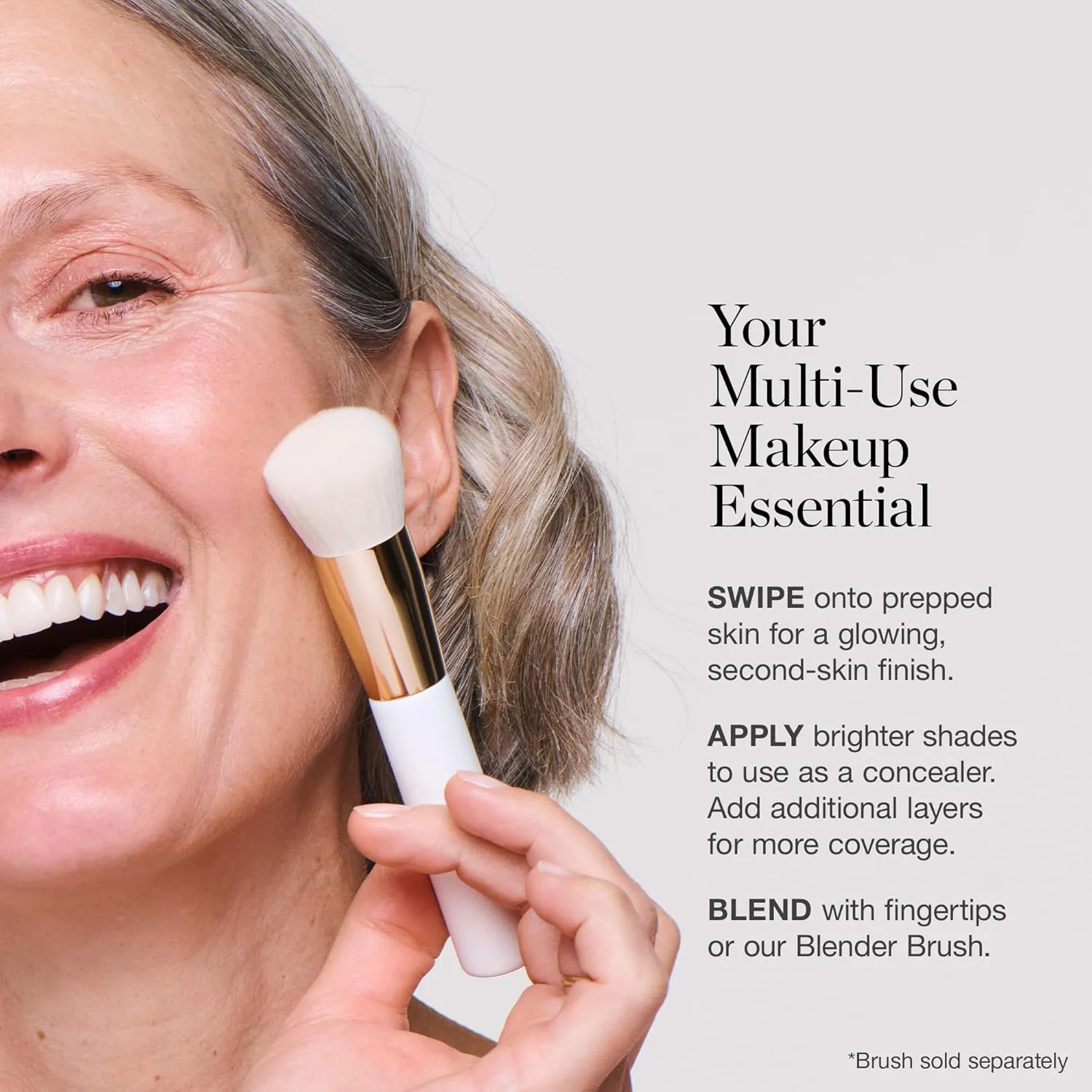 Ogee Sculpted Complexion Foundation Stick (Banyan 3.0W - Medium Light, Golden Undertones) Full Coverage Foundation Makeup - Instantly Balance & Even Complexion - 70% Organic Ingredients