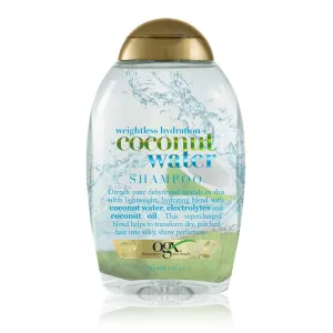 OGX Weightless Hydration   Coconut Water Shampoo, 13 Ounce Bottle, , Lightweight Hydrating Formula Sulfate-Free Surfactants