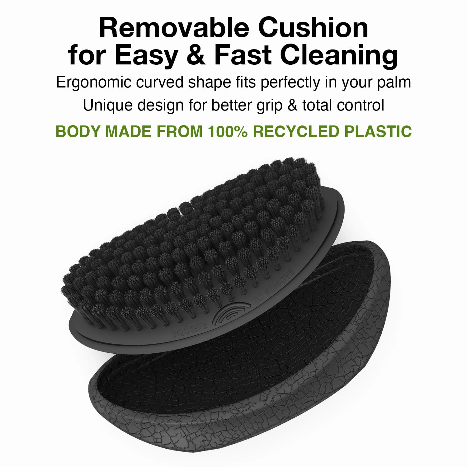 Olivia Garden Barber Wave Brush Collection – Vegan Boar & Combo Bristle Variations, Palm, Tunnel, Fade Brushes