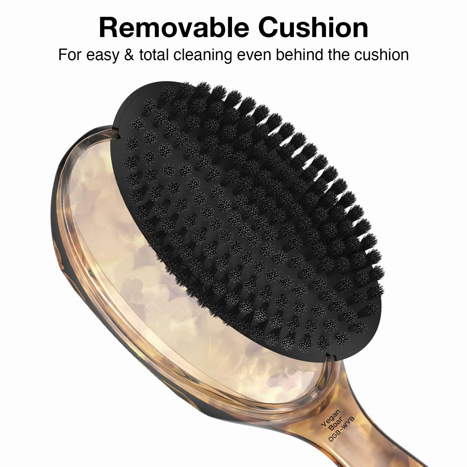 Olivia Garden Barber Wave Brush Collection – Vegan Boar & Combo Bristle Variations, Palm, Tunnel, Fade Brushes