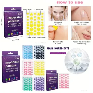 ONE/SIZE.by.Patrick.Starrr Mini Ultimate Blurring Setting Powder (0.23 oz / 6.5 g) (Ultra Pink)   Bonus Acne Patch (36 Pieces) Tea Tree Oil Facial Water Gel