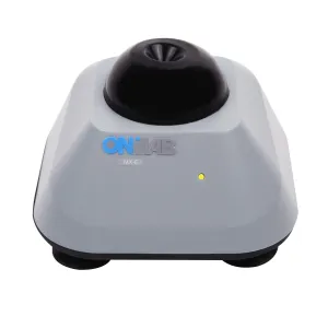 ONiLAB Mini Vortex Mixer with Touch Function, Lab Mixing, Nail Polish,Tattoo Ink,Eyelash Adhesives and Acrylic Paints Mixing, Lab Vortexer for Tubes,Include 120 pcs Stainless Steel Mixing Balls