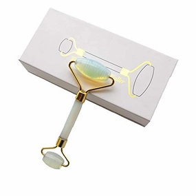 Opal Crystal Facial Jade Roller Massage Tool Crystal Massager Treatment & Box #17