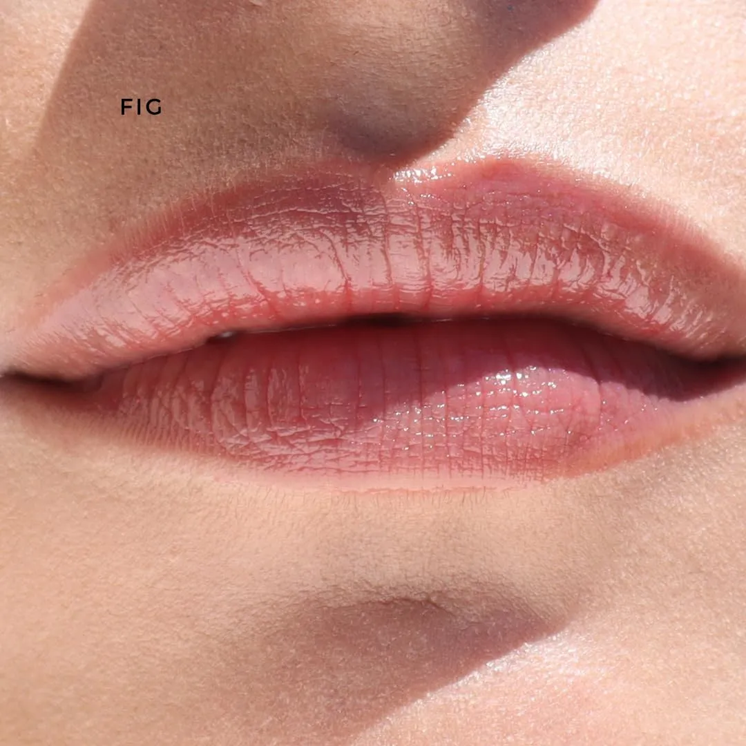 Organic Lip Stain | Vegan   Cruelty Free | Long Lasting, Toxic Free | 2 Colors choose from "Fig" or "Pomegranate", .30 oz (Fig), River Organics Zero Waste Makeup, Plastic Free