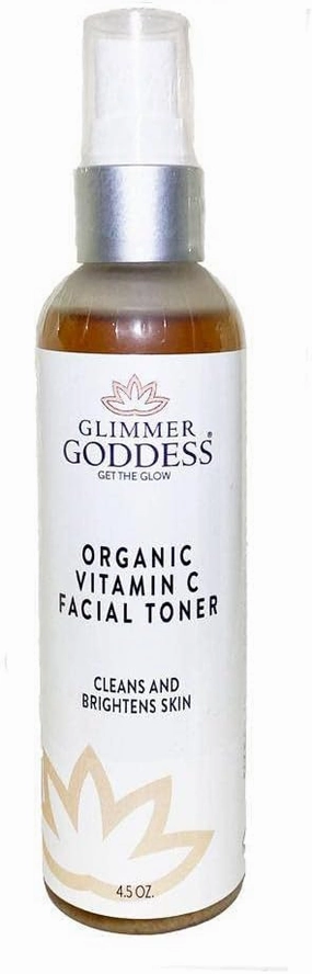 Organic Alcohol-Free Vitamin C Facial Toner Natural Astringent Face Toner With 28 Vitamins