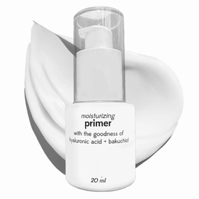 Organics Primer for Face Makeup- Infused with Hyaluronic Acid and Bakuchiol, Moisturizing, Hydrating, Non-Greasy, Lightweight, Minimise Pores and Fine Lines, All Skin Type, Vegan - 20ml
