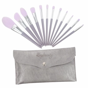 Oval Makeup Brushes Set 12pcs Makeup Brush Kit for Women Foundation Blush