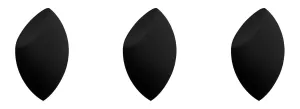 Palladio Makeup Blender Sponge, Latex Free Beauty Tool, Makeup Artist Quality, For Powder, Liquid, or Cream Make Up Application (Pack of 3)