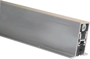 Pemko - 434ARL36 Aluminum Automatic Door Bottom, Mill Finish, Sponge Neoprene, 27/32”W x 36"L x 1-5/16”H